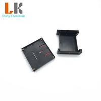 95*90*40mm PLC industriel Din Rail boîtier boîtier de montage électronique ABS plastique boîte de jonction câble sortie boîtier