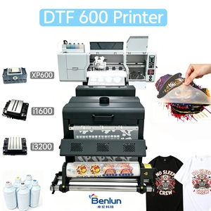 Imprimante DTF 4 têtes I1600, 60 cm, transfert thermique, matériaux textiles, imprimante pour t-shirts, 1440 DPI, imprimante DTF 60 cm avec double tête xp600 - Product Image 1