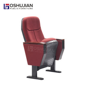 Chaises d'haute qualité en tissu avec coussin d'écriture, pour hall de concert, prix d'usine - Product Image 2