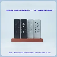 Accepté personnaliser en alliage d'aluminium apprentissage universel télécommande programmable infrarouge pour DAC amplificateur CD DVD TV décodeur
