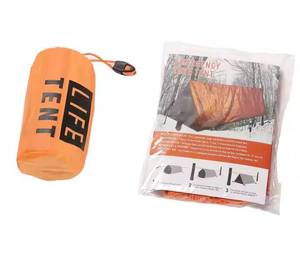 Tienda <span class=keywords><strong>de</strong></span> refugio <span class=keywords><strong>de</strong></span> emergencia con lona Survival Life, tienda impermeable para 2 personas para acampar al aire libre y situaciones <span class=keywords><strong>de</strong></span> emergencia - Product Image 2