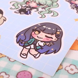 Custom Design <b>Personalized</b> Logo Self Adhesive Waterproof PVC Vinyl Cartoon Die Cut <b>Sticker</b> Custom logo <b>Sticker</b> - Product Image 3
