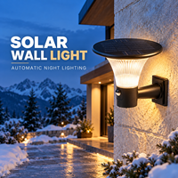 Lampe murale solaire personnalisée OEM, éclairage extérieur LED IP65, anti-UV, matériaux ignifuges V0, 3000K 4000K 6000K pour l'éclairage de porte de villa
