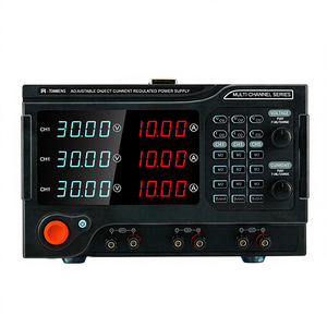 แหล่งจ่ายไฟแบบสวิตชิ่งที่ตั้งโปรแกรมได้สามช่องสัญญาณ พร้อมเอาต์พุตปรับได้ 0-15V และกระแสไฟ 0-20A - Product Image 1
