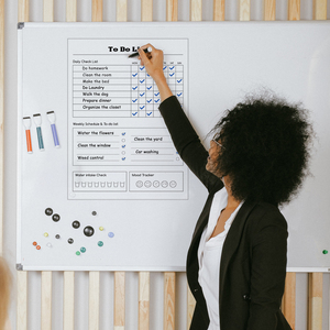 Agenda Riutilizzabile per Pianificazione Mensile e Settimanale, Lista delle Cose da Fare, <span class=keywords><strong>Calendario</strong></span> per la Pianificazione della Routine di Casa e Ufficio - Product Image 1