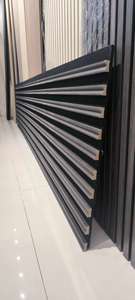 Painéis de Parede Acústicos de Madeira à Prova de Som Painéis de Parede Acústicos de Ripa de Madeira Painéis Acústicos - Product Image 5