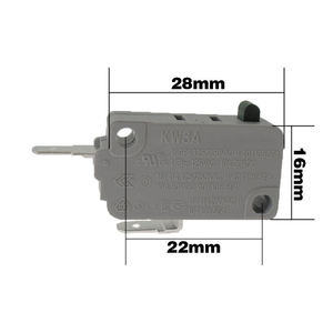 Commutateur BZ-<span class=keywords><strong>2RDS</strong></span>-A2-S Snap Action N.O./N.C. Vis de piston à faible course SPDT 15A 250VAC 5.28N Vis. - Product Image 5