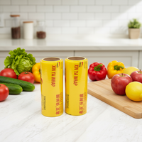 Usine Jieli fabrique sur mesure du film alimentaire en PVC de qualité alimentaire en rouleaux jumbo.