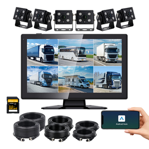 Sistema de cámara y <span class=keywords><strong>monitor</strong></span> inalámbrico para vehículos 12-24V 360 Cámaras para vehículos con detección Sistema de detección de punto ciego Universal - Product Image 1