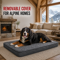 Matelas orthopédique pour chien avec housse ajustée lavable et options de marque privée OEM