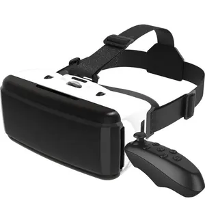 G06E 3D VR Headsets Mobile Phone Box Glasses VR With Remote Control