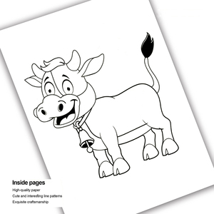 Coffret d'art pour enfants sur le thème de <span class=keywords><strong>la</strong></span> <span class=keywords><strong>ferme</strong></span> : bloc de coloriage et crayons, 24 couleurs, crayons à motifs de traces d'<span class=keywords><strong>animaux</strong></span> avec livre de coloriage sur <span class=keywords><strong>la</strong></span> <span class=keywords><strong>ferme</strong></span> - Product Image 6