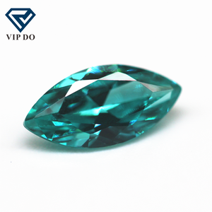 Pierres précieuses synthétiques YAG (Garnet d'yttrium-<span class=keywords><strong>aluminium</strong></span>) de 3*6-6*12mm, taille <span class=keywords><strong>Marquise</strong></span>, Spinelle Paraiba, Tourmaline verte Paraiba, pierres <span class=keywords><strong>en</strong></span> vrac - Product Image 3