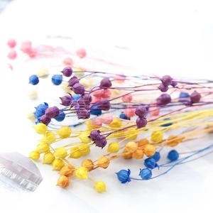 Usine en gros véritables arrangements de fleurs séchées <span class=keywords><strong>lin</strong></span> séché naturel pour la Saint-Valentin maison et mariage décor Bouquet - Product Image 3