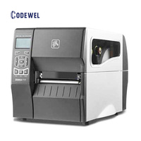 Imprimante d'étiquettes à transfert thermique industrielle Zebra Zt230, largeur d'impression industrielle légère 4