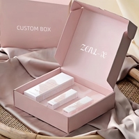Boîte d'expédition en carton ondulé personnalisée avec logo, pour maquillage, coffret cadeau de luxe, ensemble cosmétique, emballage de soins de la peau – Nouveauté 2026, Vente Flash
