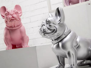 Kevin3 Série <span class=keywords><strong>Assis</strong></span> Pose Coloré En Plastique Mignon Bouledogue Français <span class=keywords><strong>Chien</strong></span> Mannequin Fenêtre Décoration Affichage <span class=keywords><strong>Chien</strong></span> Modèle - Product Image 4