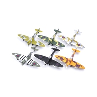1:48 modèle d'avion en plastique avion de chasse militaire WW2 Spitfire armée Kits de Construction jouets éducatifs pour enfants jouets bon marché