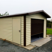 Bâtiment préfabriqué en acier robuste, maison indépendante, garage pour voiture