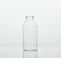 Flacons en verre borosilicate vides, corps transparent, pour application de remplissage cosmétique