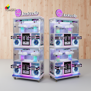 Super Crane Machine à <span class=keywords><strong>4</strong></span> joueurs Arcade Grue à griffes japonaise à pièces pour bonbons et poupées Mini Boutique Big Claw Machine - Product Image 1