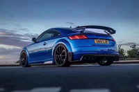 Pour Audi TT, TTS, TTRS 2015-2020, modification automobile, aileron arrière en fibre de carbone sèche, aile fixe