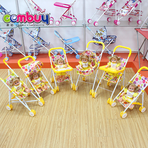 Ferro carrozzina <span class=keywords><strong>passeggino</strong></span> bere acqua pipì <span class=keywords><strong>bambole</strong></span> 12 pollici giocattoli bambola del bambino trolley - Product Image 4