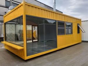 BaiJing Yellow Small Shop Container House Customizable Fast Install Breathable Steel Mobile Unit Mini Supermarket Retail Kitchen - Product Image 2