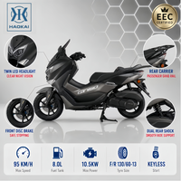 Scooter à essence 150cc refroidi par eau EURO 5, cyclomoteur de tourisme pour adultes, moteur 4 temps, système BOSCH EFI, moteur 10,5 kW, vitesse maximale de 95 km/h