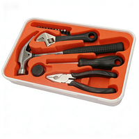 Kit d'outils professionnel en acier au carbone pour la maison, multi-outils de survie, camping, réparation domestique, automobile, outils à main, embouts souples, garantie OEM 1 an