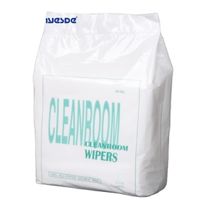 9x9 1009sle nhà sản xuất công nghệ cao vải 100% polyester Lint miễn phí phòng sạch gạt nước OEM - Product Image 1