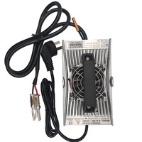 Chargeur intelligent de batterie au lithium à performance stable, protection contre les surcharges, chargeur intelligent pour prolonger la durée de vie des batteries de chariots élévateurs