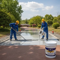 Revêtement de sol en sable coloré époxy de qualité supérieure, auto-nivelant, antidérapant, imperméable, effet marbre, peinture en résine industrielle 20 kg