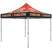 Tente alimentaire extérieure 3x3 3x6 2x2 3x4.5, tente commerciale pour salon professionnel, tente de voiture, tente d'impression avec logo pour marché