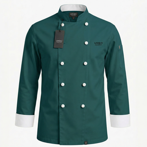 Material de Fácil Cuidado para Chefs, Cocineros, Personal de Cocina, Chaqueta de Chef para Restaurante, Ropa de Trabajo Duradera, Tela Premium, Ajuste Cómodo - Product Image 4