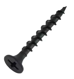 Galvanized black drywall screw nail making machine for wood made in china