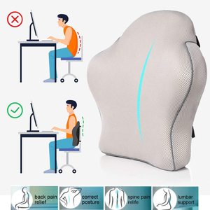 Coussin <span class=keywords><strong>de</strong></span> soutien lombaire en mousse à mémoire <span class=keywords><strong>de</strong></span> forme oreiller <span class=keywords><strong>de</strong></span> Gel <span class=keywords><strong>de</strong></span> refroidissement pour siège <span class=keywords><strong>de</strong></span> voiture <span class=keywords><strong>chaise</strong></span> <span class=keywords><strong>de</strong></span> <span class=keywords><strong>bureau</strong></span> soutien du <span class=keywords><strong>dos</strong></span> Correction <span class=keywords><strong>de</strong></span> la Posture - Product Image 6
