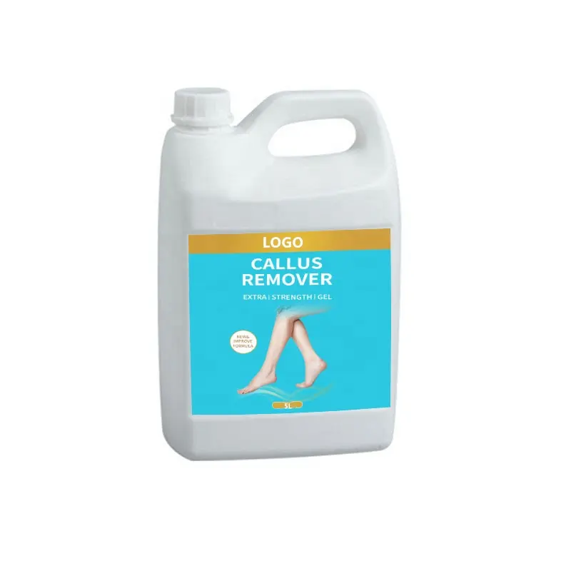 1Gallon Exfoliating Callus Remover เจลของเหลวนุ่มชุ่มชื้นสปาเจลเท้าดูแลผิวสําหรับ Callus Remover