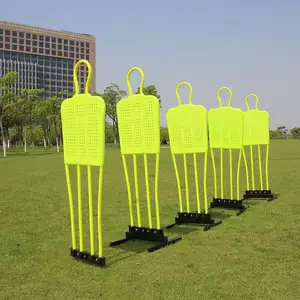 Manequim de treinamento de futebol direto da fábrica, equipamento manequim de treinamento de futebol, parede do corpo de chute livre