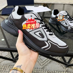 Vente en gros de baskets en daim personnalisées pour filles et femmes, chaussures de sport pour la course en plein air, styles de marche - Product Image 5