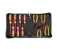 PK-2802 VDE 1000V pince d'électricien isolée haute tension ensemble d'outils d'électricien adapté à la détection et à la maintenance de l'alimentation