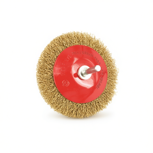 TTAKE Crimped Wire Conical Brush 6 Mm Stem Steel Abrasive For Angle <b>Grinder</b> - Product Image 2