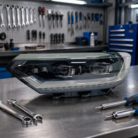 Phare avant de remplacement pour Volkswagen B8 Magotan 2016-2022, LED, clignotant dynamique, DRL, 12V, 6000K, vente chaude
