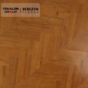 Revêtement de sol <span class=keywords><strong>stratifié</strong></span> de <span class=keywords><strong>parquet</strong></span> à chevrons en bois d'ingénierie <span class=keywords><strong>Chevron</strong></span> de style moderne de 12mm pour sols de salon - Product Image 3