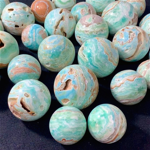 Sphère en héminormite naturelle en gros, artisanat sculpté écologique, pierre précieuse de guérison, cadeau de décoration Feng Shui - Product Image 2