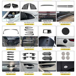 Accessoire intérieur/extérieur Sealion 6 <span class=keywords><strong>pour</strong></span> BYD Song Plus Champion Seal U Dmi EV, protection décorative <span class=keywords><strong>pour</strong></span> <span class=keywords><strong>voiture</strong></span>, pièces de rechange - Product Image 4