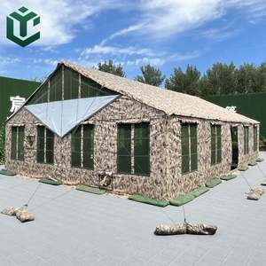 Carpa de Camping Chenya CY092, de Lona, Grande, para las Cuatro Estaciones, Doble Capa, Camuflaje, Portátil, con Dos Dormitorios y Sala de Estar - Product Image 2