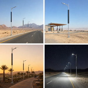 Lámpara Solar LED de 200W 120W 100W con Batería LiFePO4 IP65, Panel Solar de Silicio Monocristalino y Sensor de Movimiento <span class=keywords><strong>PIR</strong></span> - Product Image 4