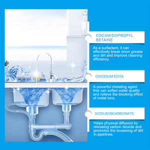 La compressa effervescente per disostruzione del tubo dissolve il deodorante dello <span class=keywords><strong>scarico</strong></span> del pavimento della toilette - Product Image 4