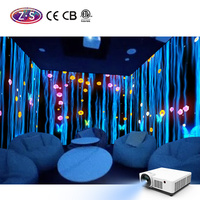 Sistema de Proyección Interactiva Inmersiva Personalizado para Pared y Suelo, Fácil Instalación para Entretenimiento Comercial